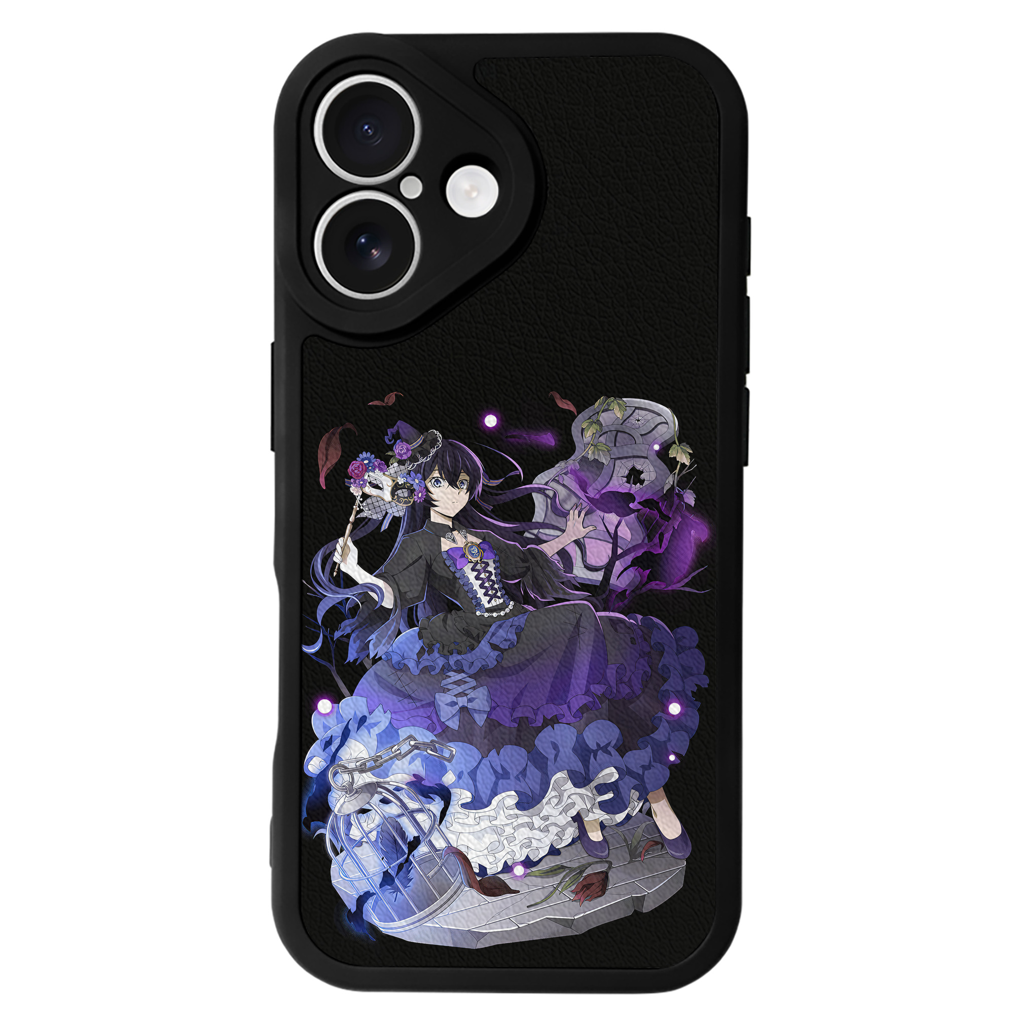 （画像用） 文豪ストレイドッグス Bungo Stray Dogs 【iPhone 16シリーズ対応】シリコンスマホケース（レザー調） 材質：シリコン